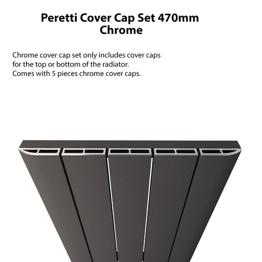Eastbrook Peretti 470mm Cover Cap Set Chrome | 86.0127