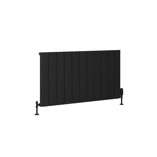 Eastbrook Peretti 600 x 1040mm Aluminium Radiator Matt Black | 86.0073