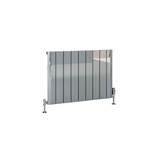 Eastbrook Peretti 600 x 850mm Aluminium Radiator Polished Aluminium | 86.0182
