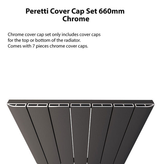 Eastbrook Peretti 660mm Cover Cap Set Chrome | 86.0128