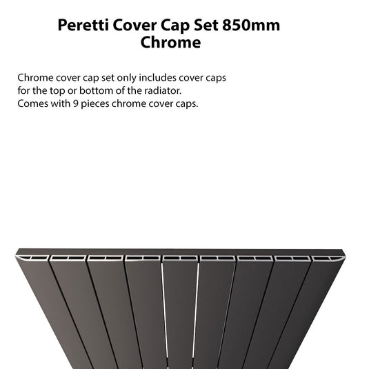 Eastbrook Peretti 850mm Cover Cap Set Chrome | 86.0129