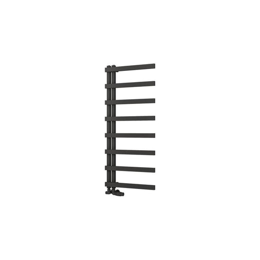 Eastbrook Platani 1150 x 500mm Towel Rail Matt Anthracite | 89.1342