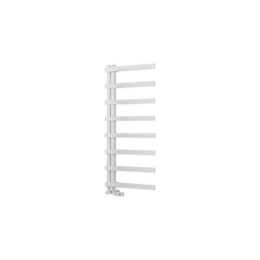 Eastbrook Platani 1150 x 500mm Towel Rail Matt White | 89.1330