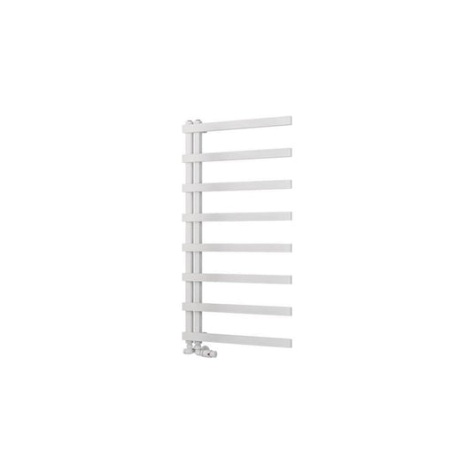 Eastbrook Platani 1150 x 600mm Towel Rail Matt White | 89.1331
