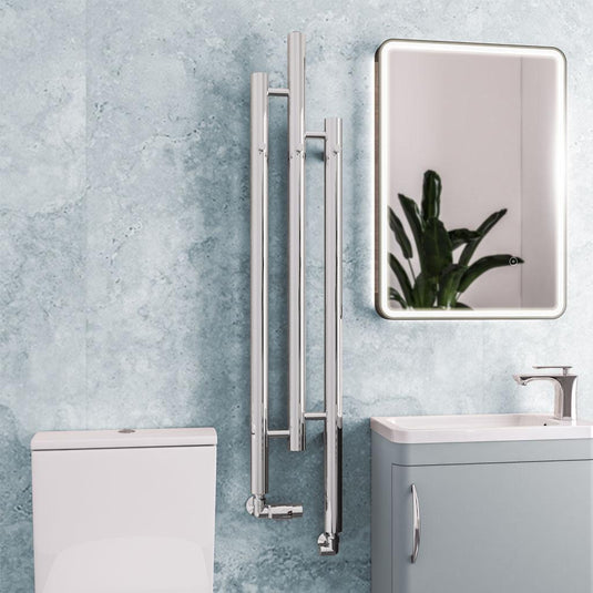 Eastbrook Portchester 1200 x 225mm Radiator Chrome | 41.0718