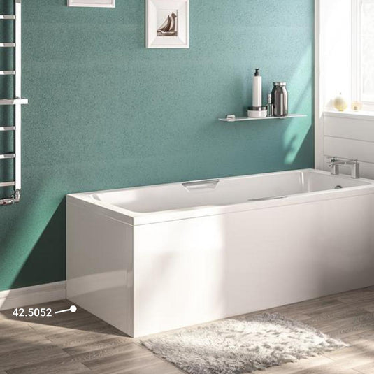 Eastbrook Portland Low Level End Bath Panel 700mm (430) 5mm White | 42.5052
