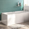 Eastbrook Portland Low Level Front Bath Panel 1600mm (430) 5mm White | 42.5054