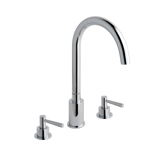Eastbrook Prado Lever 3 Hole Bath Filler Chrome | 79.0036