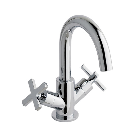 Eastbrook Prado Star Basin Mono Tap with Swivel Spout (inc Waste) Chrome | 79.0040