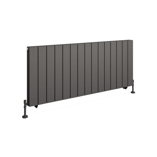 Eastbrook Queenswood 600 x 1455mm Aluminium Radiator Matt Anthracite | 81.0283