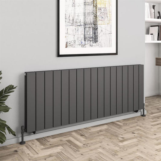 Eastbrook Queenswood 600 x 1649mm Aluminium Radiator Matt Anthracite | 81.0284