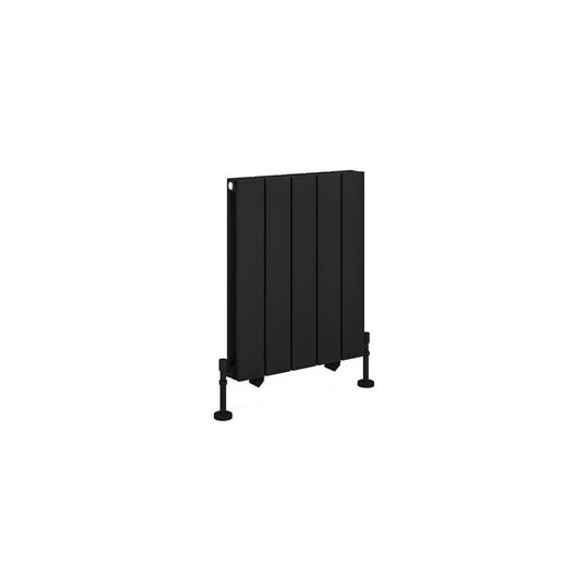Eastbrook Queenswood 600 x 485mm Aluminium Radiator Matt Black | 81.0289