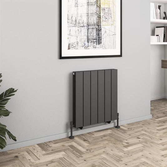 Eastbrook Queenswood 600 x 582mm Aluminium Radiator Matt Anthracite | 81.0278