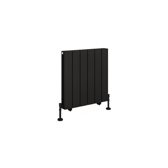Eastbrook Queenswood 600 x 582mm Aluminium Radiator Matt Black | 81.0290