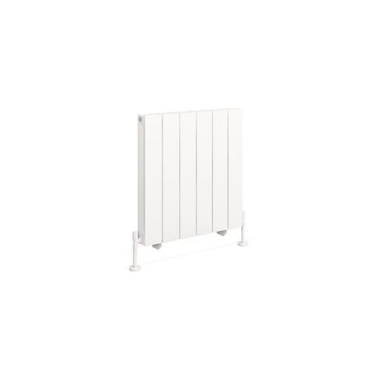Eastbrook Queenswood 600 x 582mm Aluminium Radiator Matt White | 81.0266