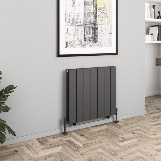 Eastbrook Queenswood 600 x 679mm Aluminium Radiator Matt Anthracite | 81.0279