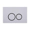 Eastbrook R Series Rod Operated Push Plate / Flush Plate - Chrome/Black Ring | 73.0008