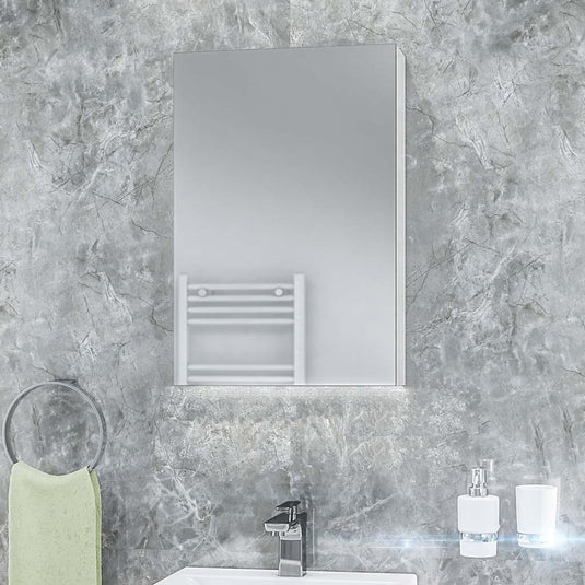 Eastbrook Ravini 500 x 700 x 120mm 1 Door Mirror Cabinet | 40.0023