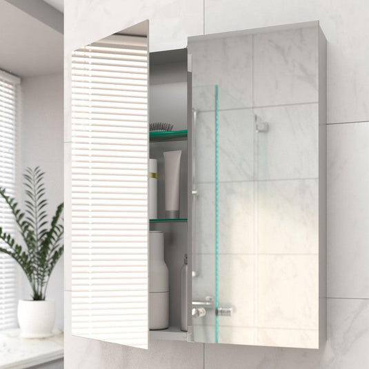 Eastbrook Ravini 600 x 700 x 120mm 2 Door Mirror Cabinet| 40.0024