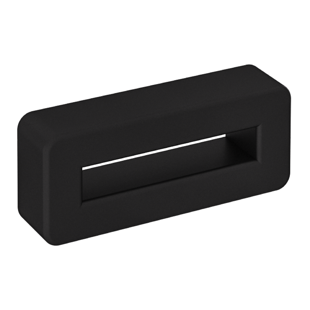 Eastbrook Rectangular Overflow (2x) Matt Black | 98.3012x2