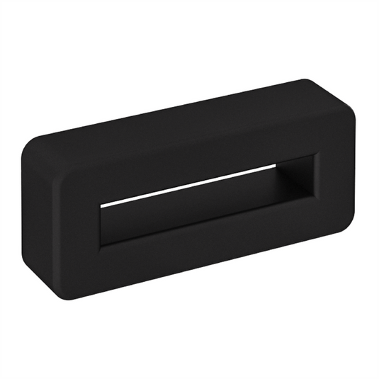 Eastbrook Rectangular Overflow (2x) Matt Black | 98.3012x2