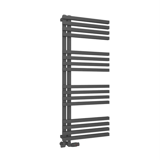 Eastbrook Reinbach 1200 x 500mm Towel Rail Matt Anthracite | 89.1378