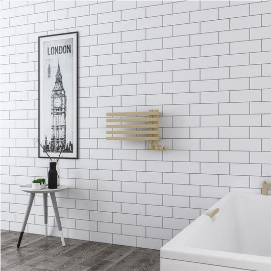 Eastbrook Reinbach Towel Rail 270x500mm Matt Cappuccino | 89.1764