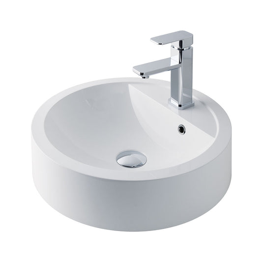 Eastbrook Renata 430mm Sit On Basin White | 51.029