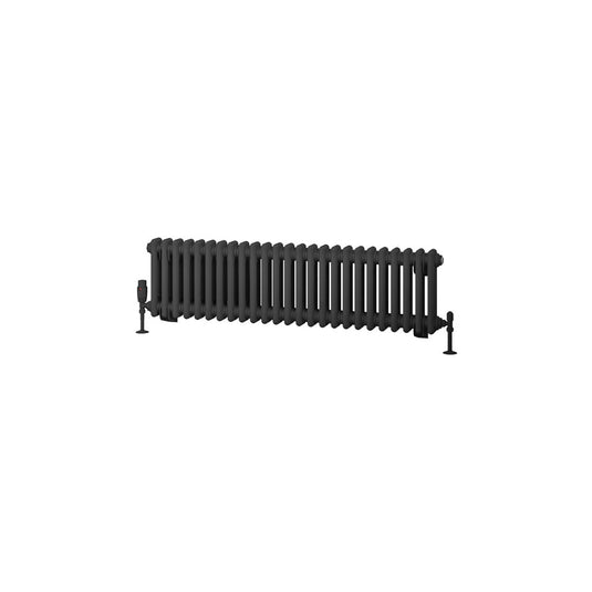 Eastbrook Rivassa 2 300 x 1148mm Column Radiator Matt Anthracite | 81.0021
