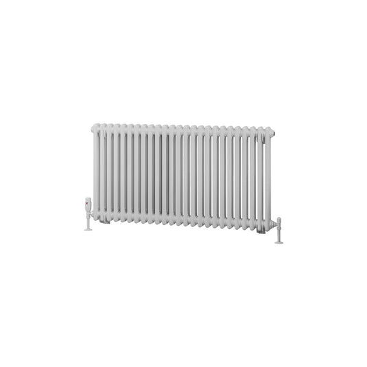Eastbrook Rivassa 2 600 x 1148mm Column Radiator Gloss White | 81.0009