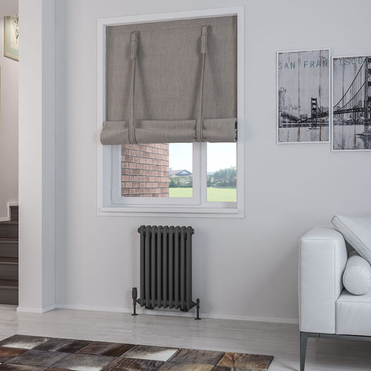 Eastbrook Rivassa 2 600 x 428mm Column Radiator Matt Anthracite | 81.0046
