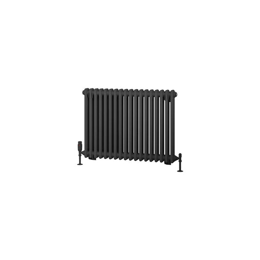 Eastbrook Rivassa 2 600 x 833mm Column Radiator Matt Anthracite | 81.0024