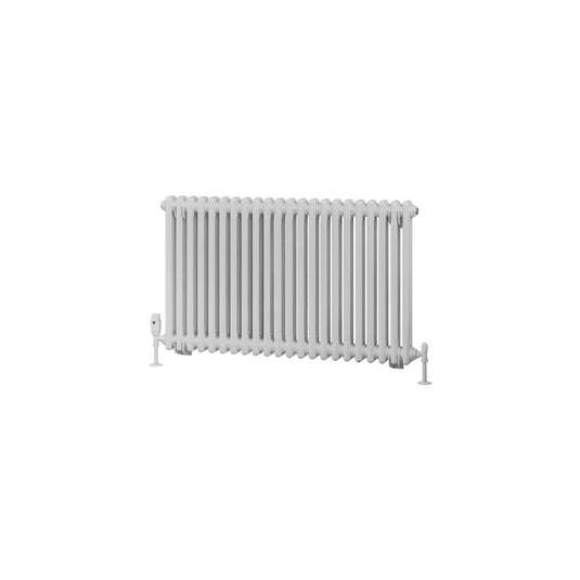 Eastbrook Rivassa 2 Column Radiator 600 x 1010mm - Gloss White | 81.0077