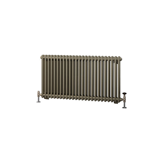 Eastbrook Rivassa 2 Column Radiator 600 x 1148mm Bronze Effect | 81.0111