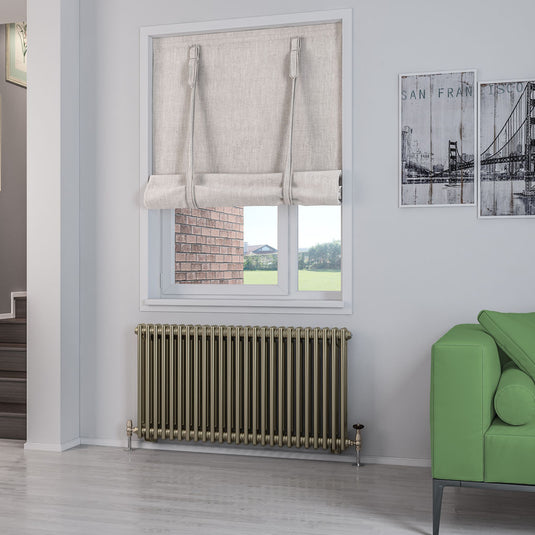 Eastbrook Rivassa 2 Column Radiator 600 x 1148mm Bronze Effect | 81.0111
