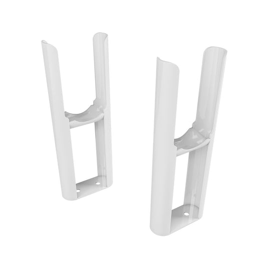 Eastbrook Rivassa 2 Column Radiator Feet (Pair) Gloss White | 81.0034