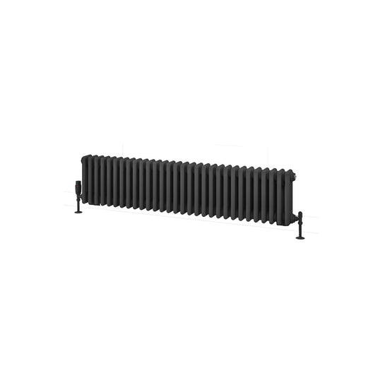 Eastbrook Rivassa 3 300 x 1373mm Column Radiator Matt Anthracite | 81.0030