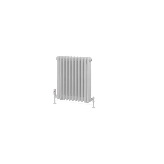 Eastbrook Rivassa 3 600 x 518mm Column Radiator Gloss White | 81.0044