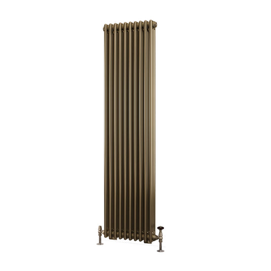 Eastbrook Rivassa 3 Column Radiator 1800 x 473mm Bronze Effect | 81.0119