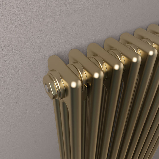 Eastbrook Rivassa 3 Column Radiator 600 x 1010mm Bronze Effect | 81.0117