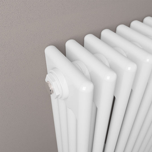 Eastbrook Rivassa 4 Column Radiator 300 x 1010mm Gloss White | 81.0068