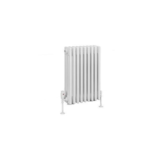 Eastbrook Rivassa 4 Column Radiator 600 x 425mm Gloss White | 81.0071