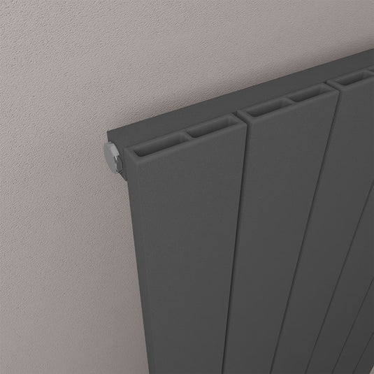 Eastbrook Rosano 600 x 1040mm Aluminium Radiator Matt Anthracite | 86.0020