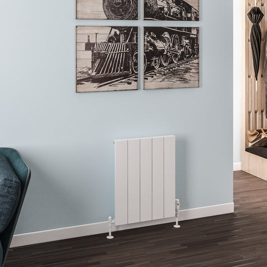 Eastbrook Rosano 600 x 470mm Aluminium Radiator Matt White | 86.0010
