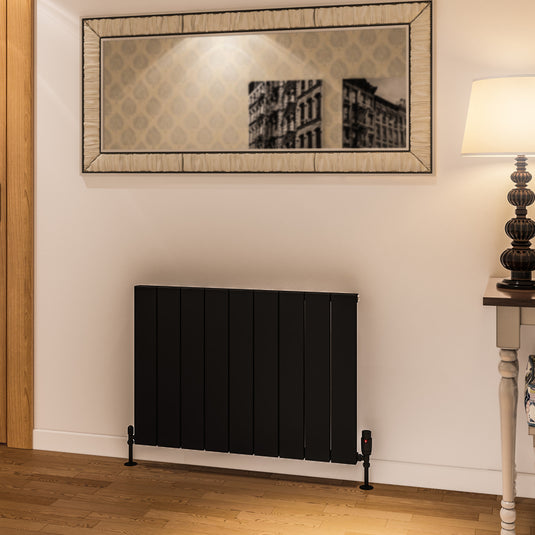 Eastbrook Rosano 600 x 850mm Aluminium Radiator Matt Black | 86.0018