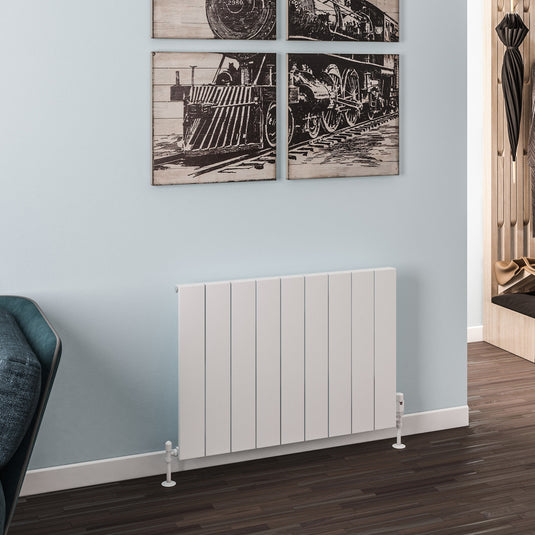 Eastbrook Rosano 600 x 850mm Aluminium Radiator Matt White | 86.0016