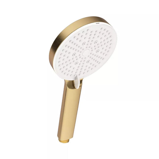 Eastbrook Round 4 Function Shower Handset Brushed Brass | 60.2040 - Envy Bathrooms Ltd