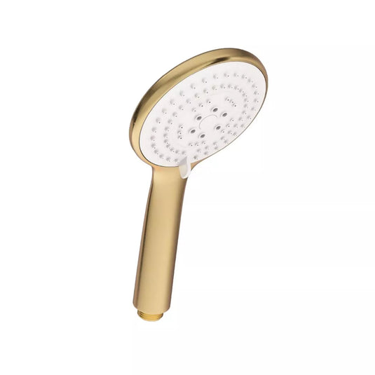 Eastbrook Round 5 Function Shower Handset Brushed Brass | 60.2044 - Envy Bathrooms Ltd