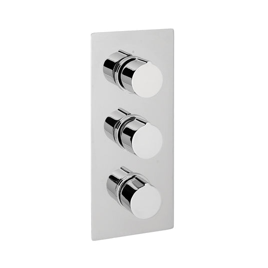Eastbrook Round Control Handle for Valve Plates (Single) Chrome | 68.0011