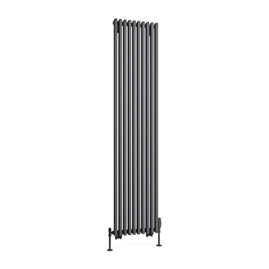 Eastbrook Rowsham 1800 x 380mm Radiator Matt Anthracite | 89.0110